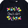 thumbnail image 3 of Inktastic Omas Girl Bright Flowers Baby Sweatshirt, 3 of 4