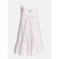 thumbnail image 6 of Joyspun Women’s V Neck Woven Sleep Chemise, Sizes XS-3X, 6 of 6