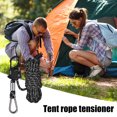 thumbnail image 4 of LJNYFDC Adjustable Rope Tensioner Tent Rope Tensioner Core Lanyard Adjuster Portable Universal Auto Outdoor Equipment Tool, 4 of 7