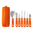 thumbnail image 1 of KLKCMS Halloween Pumpkin Carving Tools Kitchen Carving Tool Set for Art Crafts Kids 7pcs, 1 of 9