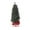 Green1 4.5ft, variant on Senfot 4.5ft Artificial Christmas Tree, Small Pre-Lit Snow Flocked Christmas Tree, Holiday Xmas Tree with 200 LED Lights, Holiday Sleigh Shape Base, Red Berry Clusters,Pine Cones