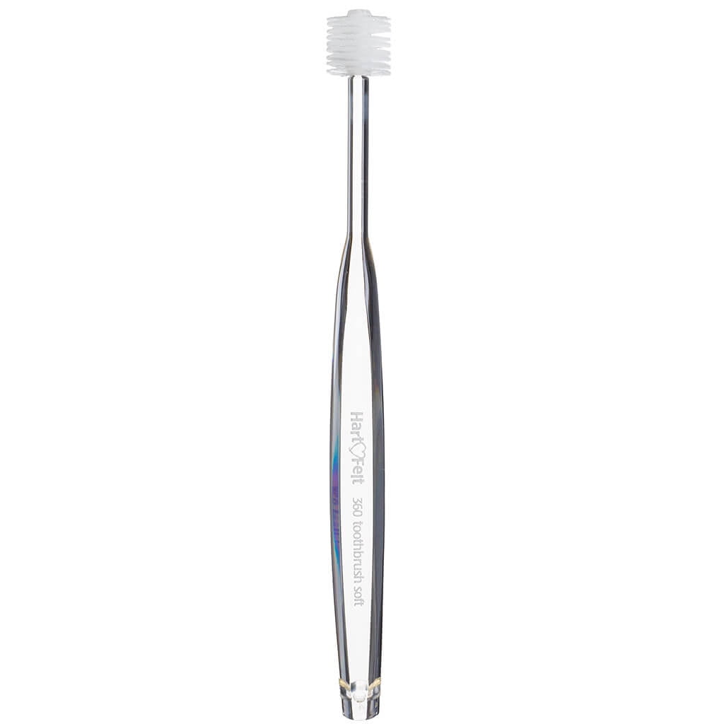 clear toothbrush