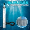 thumbnail image 5 of Goxfaca 1HP 110V Deep Well Submersible Pump, 16 GPM, 164ft Head, Stainless Steel, 3'' Deep Well Water Pump for Irrigation, Home, Industrial,60 Hz, 49ft Copper Power Cord, 5 of 9