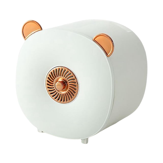 Soporte de papel higiénico para baño montado en pared sin tadrar, de instar, a prueba de polvo, multifuncional, resistente al agua, Sunnimix Estante para papel higiénico