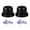 Black, variant on tasrioml 2 Sets Dice Cup with Base 10 Dot Dice Heavy Duty Manual Shaker Cup Adults Family Night Bar Party Gambling Drinking Board Game Casino Equipment
