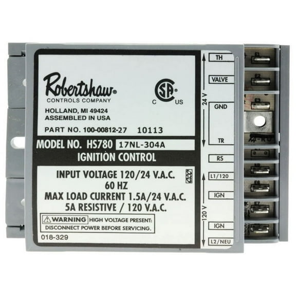 Rheem Water Heater Parts SP10758 - Heater Ignition Control (SP10758)