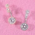 thumbnail image 7 of Designice 14G Belly Button Ring,Candy Navel Ring,CZ Piercing Jewelry,Belly Button Piercing,Sliver, 7 of 7