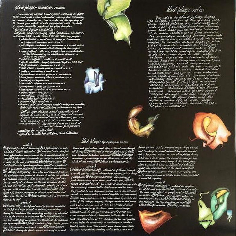 The Olivia Tremor Control 『Black Foliag』 Black Foliage: Animation Music Vol. 1 | The Olivia Tremor
