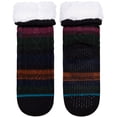 thumbnail image 3 of Stance Unisex Toasted Slipper Crew Socks Black Stripe - A549D21TOA-BLK, 3 of 3