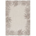 thumbnail image 2 of SAFAVIEH Beach House Cherlyn Botanical Indoor/Outdoor Area Rug, Beige/Brown, 5'3" x 7'6", 2 of 16
