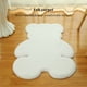 thumbnail image 3 of Bearachild Alfombra de poliéster con dibujos de animales para dormitorio Conjuntos de muebles de sala de estar Blanco 75x105cm Bearachild HA071713-06, 3 of 6