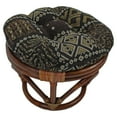 thumbnail image 4 of International Caravan Papasan Stool with Tapestry Cushion, 4 of 4