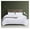 White, variant on KriKac Light Grey Comforter Queen Size Solid Silver Gray Comforter Bedding Sets Queen for Women Men Boys Girls Teens Pale Grey Queen Comforter Sets Light Gray Ultra Soft Bedding Quilts Queen