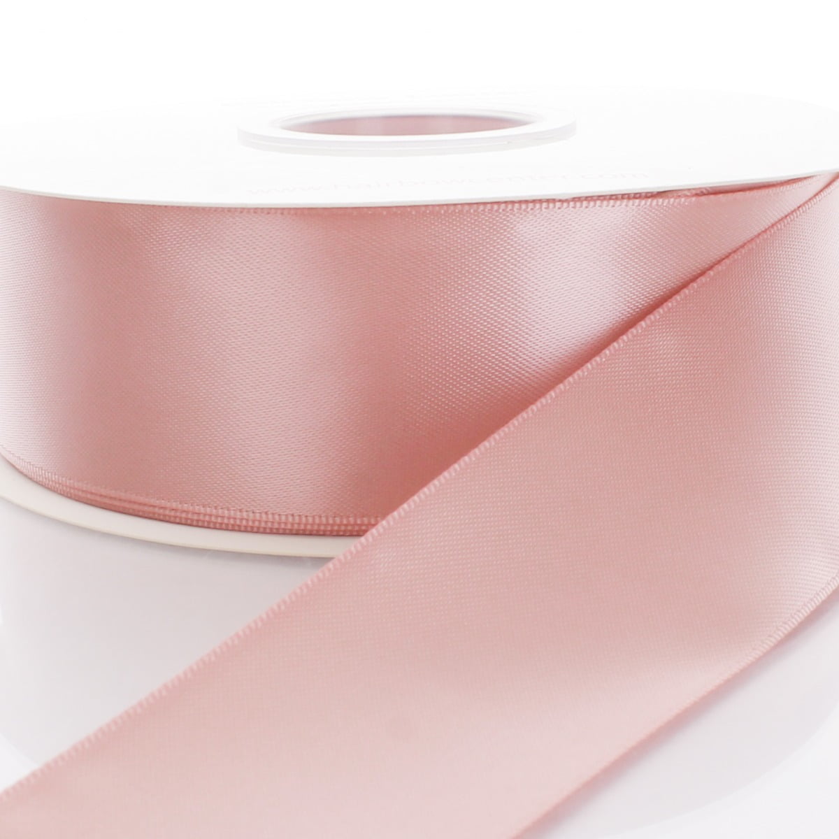 Coral Pink Double-Faced Satin Ribbon – By the Yard – The Ornament Girl's  Market