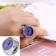 thumbnail image 3 of 8 Colores Moda Mujeres Hombres Reloj de Anillo Analógico de Cuarzo Único Conveniente Adecuado Casual Citas Fiesta Uso Diario Mano de Obra Exquisita Aspecto Elegante, 3 of 7