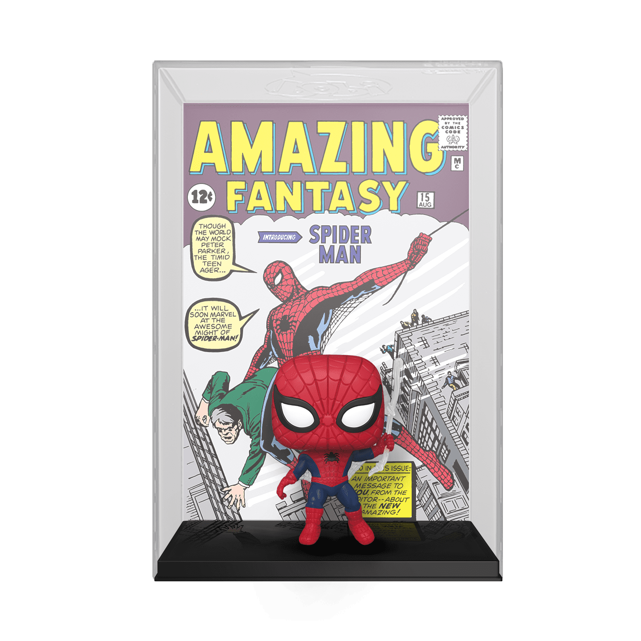Funko Pop! Cover Art: Marvel - Amazing Spider-Man Vinyl Bobblehead (Walmart  Exclusive) 