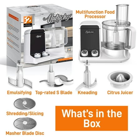 NutriChef - Food Processor - White