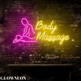 thumbnail image 3 of Glowneon Body Massage Led Sign, Body Massage Spa Neon Sign, Spa Decor, 3 of 5