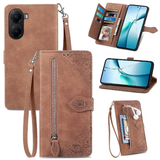 Funda billetera anti-golpes para GANGXUN Xiaomi Poco X7 Pro , ideal para día a día y trabajo