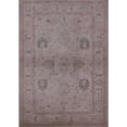 thumbnail image 1 of Ahgly Company Machine Washable Indoor Rectangle Industrial Modern Mauve Taupe Purple Area Rugs, 5' x 7', 1 of 7