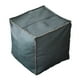 thumbnail image 2 of Cubierta otomana Pouf Cover Footstool Storage Ottoman Cover Handmade Bedroom Under Desk square blue cuadrado azul Magideal Cubierta otomana, 2 of 7