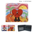 thumbnail image 2 of Cartera corta plegable de piel Wallet Anime Bad Bunnys Anime, 2 of 2