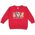 thumbnail image 2 of Inktastic Cow You Doing? Toddler Sweatshirt, 2 of 4