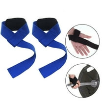 Arghm Gym Weight Lifting Straps Power Training Grip Gloves Wrist Support Wrap Hand Bar-4.5mm Padding, Durable&Comfortable for Men & Women,Perfect for Fitness,Bodybuilding,Strength Training