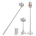 thumbnail image 1 of Perche à Selfie Lumineuse Trépied, Télécommande Bluetooth Amovible, Léger, Portable, 1 of 6