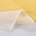 thumbnail image 6 of Chezmoi Collection Arden 4-Piece Modern Yellow/Gray/White Zigzag Stripe Embroidery Window Curtain Panel Set with Sheer Backing Valance Tassels, 120 inch x 84 inch, 6 of 9