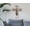 Light Wood, variant on Personalized Wooden Wall Cross with Family Name | Religious Gift | Faux Wood Cross | Personalized Wall Decor | Living Room Wall Decor