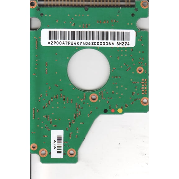 DK23DA-40F, A/A0B4A/A, Hitachi 40GB IDE 2.5 PCB