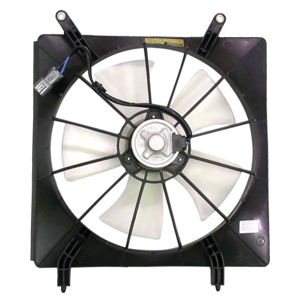 Cooling Fan Motor & Shroud A/C AC Air Conditioning Condenser For 0206