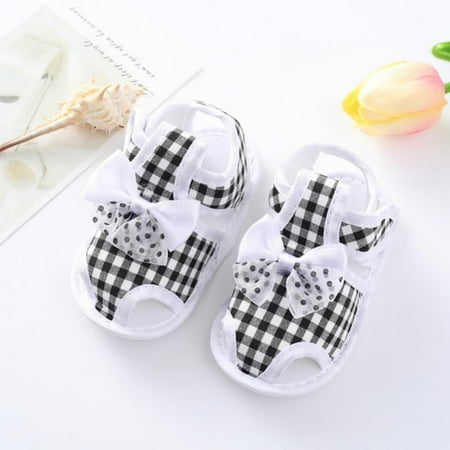 

Promotion!Infant Girl Flower Sandals Anti-Slip Cotton Sole Princess Shoes Toddler Baby First Walkers Party Gift 0-12M