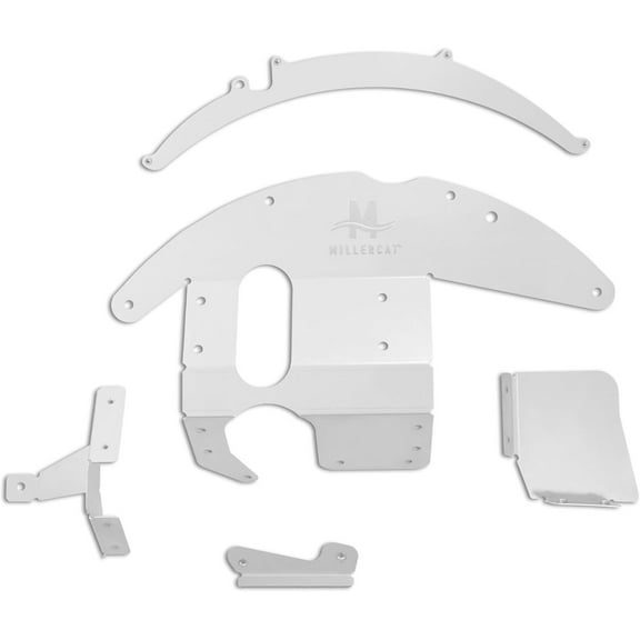 Miller CAT Anti-Theft Cat Shield, Fits 2013-2018 Toyota RAV4 AWD - Aluminum Catalytic Converter Protection