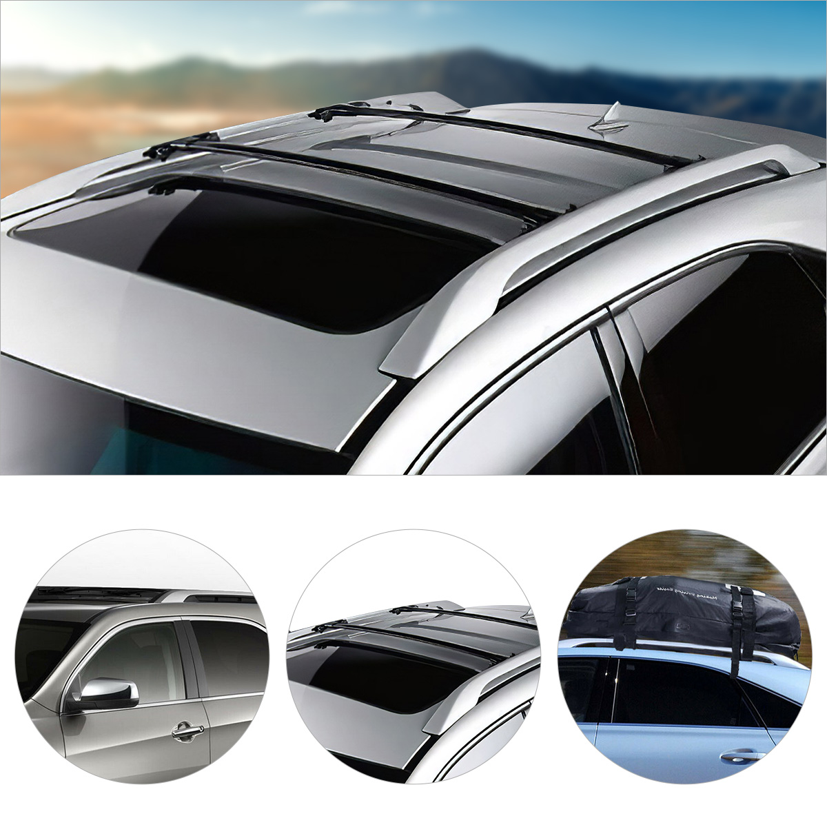 Roof Racks Cross Bars for 2010-2015 Lexus RX350 RX450H Luggage Cargo