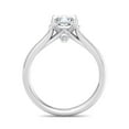 thumbnail image 2 of Spot Jewel 1.7 Ct Asscher Cut Lab Created Diamond Ring - 14K White Gold Plated Solitaire Wedding Ring for Women - Chic Jewelry Gift for Her - Perfect Daily Wear Ring, 2 of 3