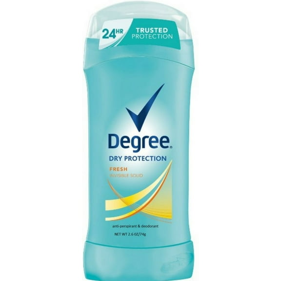 Degree Fresh Dry Protection Antiperspirant Deodorant Stick, 2.6 oz (Pack of 3)