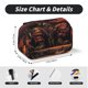 thumbnail image 5 of Disketp Dark Skull King Throne Estuche de Lápices de Doble Capa con Tapa Abatible y Cremallera, Organizador Escolar para Adolescentes y Adultos, 5 of 7