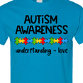 thumbnail image 4 of Inktastic Autism Awareness Understanding and Love with Puzzle Pieces T-Shirt, 4 of 5