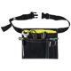 thumbnail image 1 of Bolsa de lona para herramientas de electricista, resistente al desgaste y con múltiples bolsillos. Negro, 1 of 8