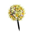 thumbnail image 4 of Lipstore Artificial Flowers Ball Bush Backyard Decorations Garden Faux Greenery Shrub A, 4 of 8