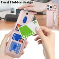 thumbnail image 3 of iPhone 13 pro case with Card Holder, iPhone 13 pro Phone Case Wallet for Women magsafe Compatible Wallet Detachable 2-in-1 for Men-Pink, 3 of 12
