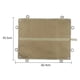 thumbnail image 3 of Patch Display Board Insignia Brazalete DIY Colgante de pared Estera plegable (Caqui), 3 of 4