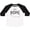 White and Black, variant on Inktastic It's Home- State of Nebraska Outline Distressed Text Boys or Girls Toddler T-Shirt