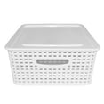thumbnail image 3 of Set de 4 Cajas Organizadoras Tipo Rattan IPP Blanco, 3 of 6