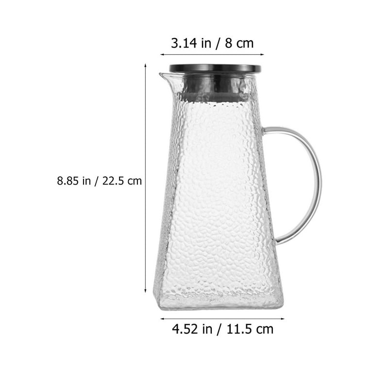Water Pitcher With Lid, Fridge Water Dispenser