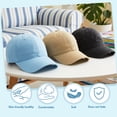 thumbnail image 4 of Bocaoying 3 Pack Toddler Baseball Cap for Boys & Girls 1-2 Years, Adjustable Washed Cotton Hat for Summer Sun Protection, 4 of 7
