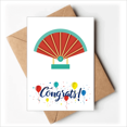 thumbnail image 1 of Fan China Pattern Art Deco Fashion Wedding Cards Congratulations Greeting Envelopes, 1 of 3