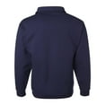 thumbnail image 2 of Super Sweats NuBlend® Quarter-Zip Cadet Collar Sweatshirt, 2 of 4